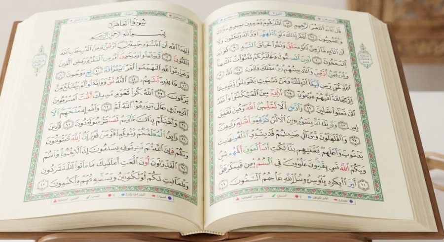 Quran with Colour-Coded Tajweed — alternate view