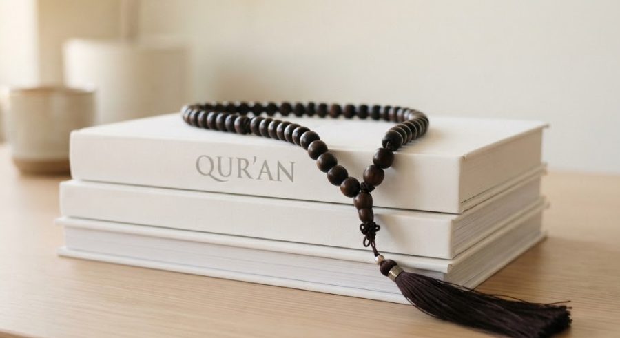 Sandalwood Tasbih — alternate view